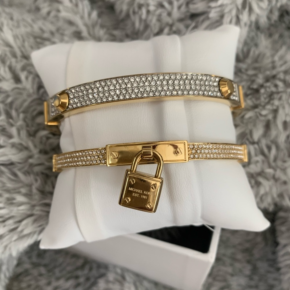 Michael Kors bracelets.